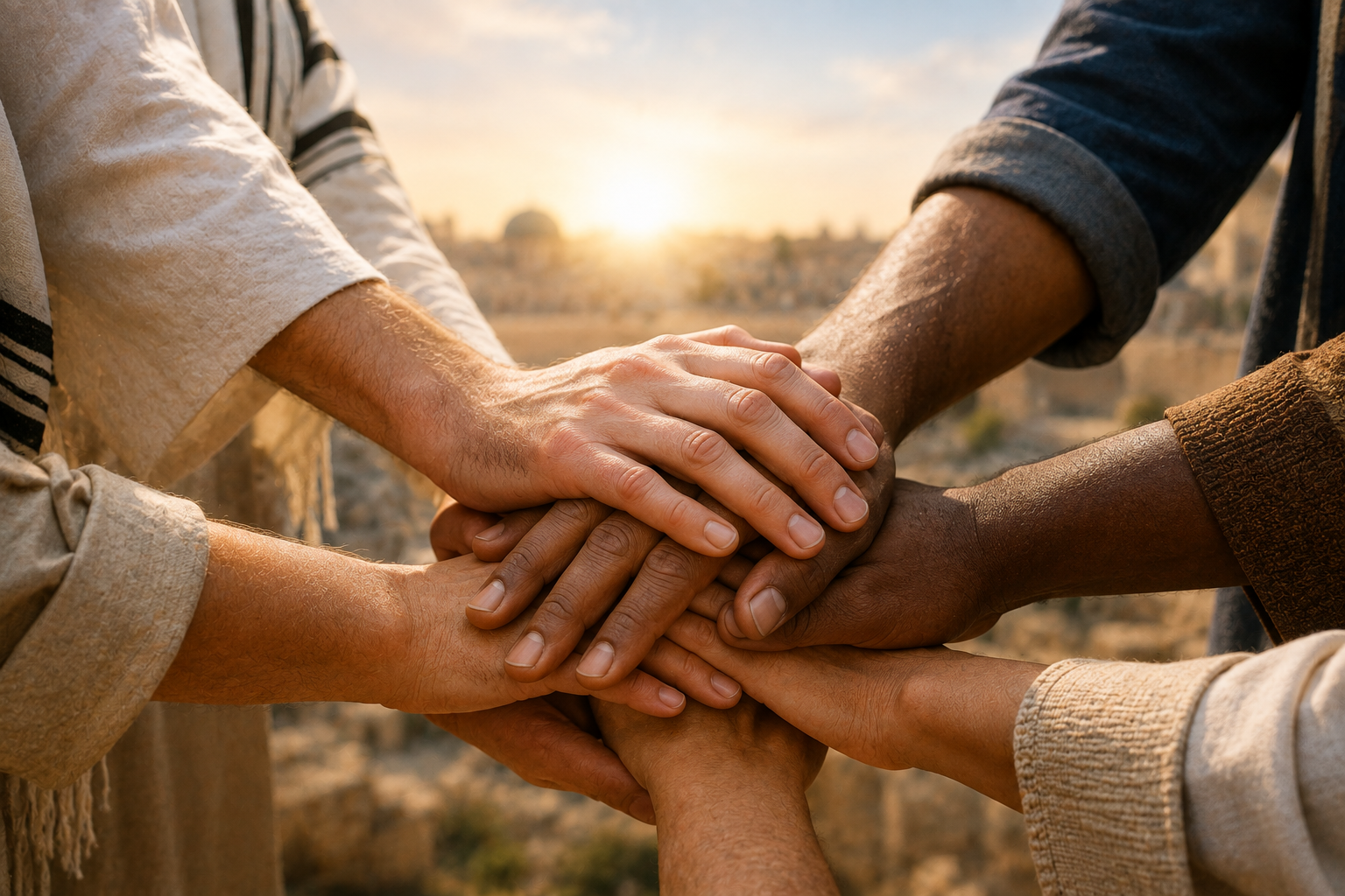Jew and Gentile united in Messiah