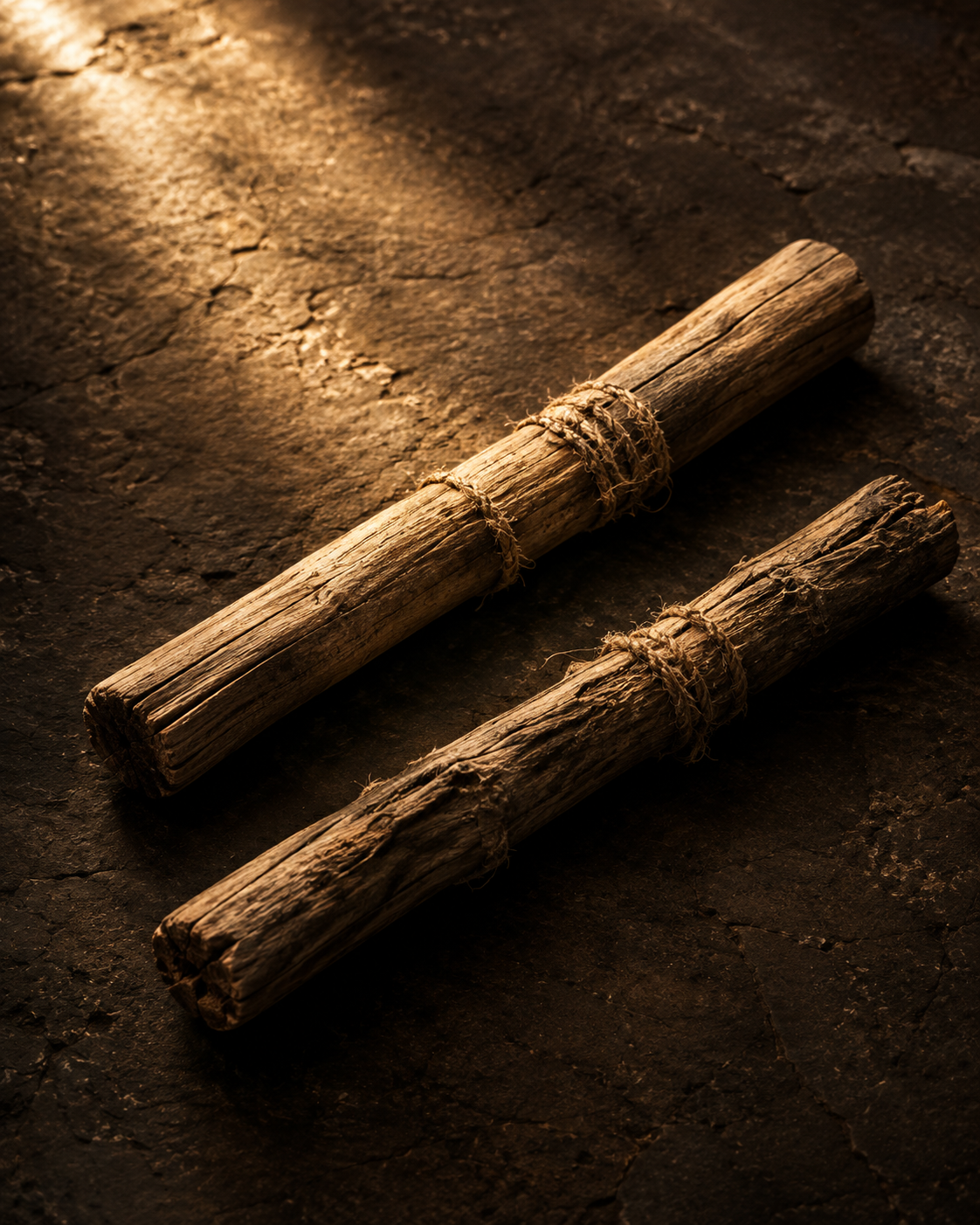The two sticks made one