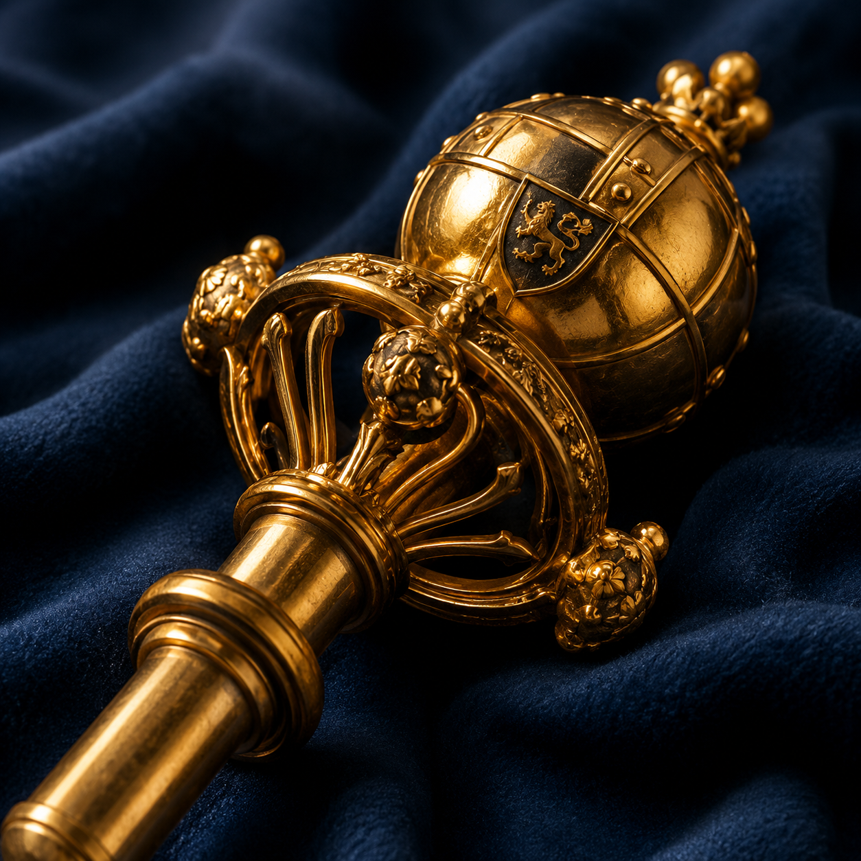 Royal sceptre representing the authority of Judah
