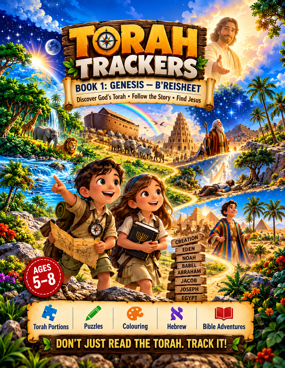Torah Trackers — Book 1: Genesis – B'reisheet